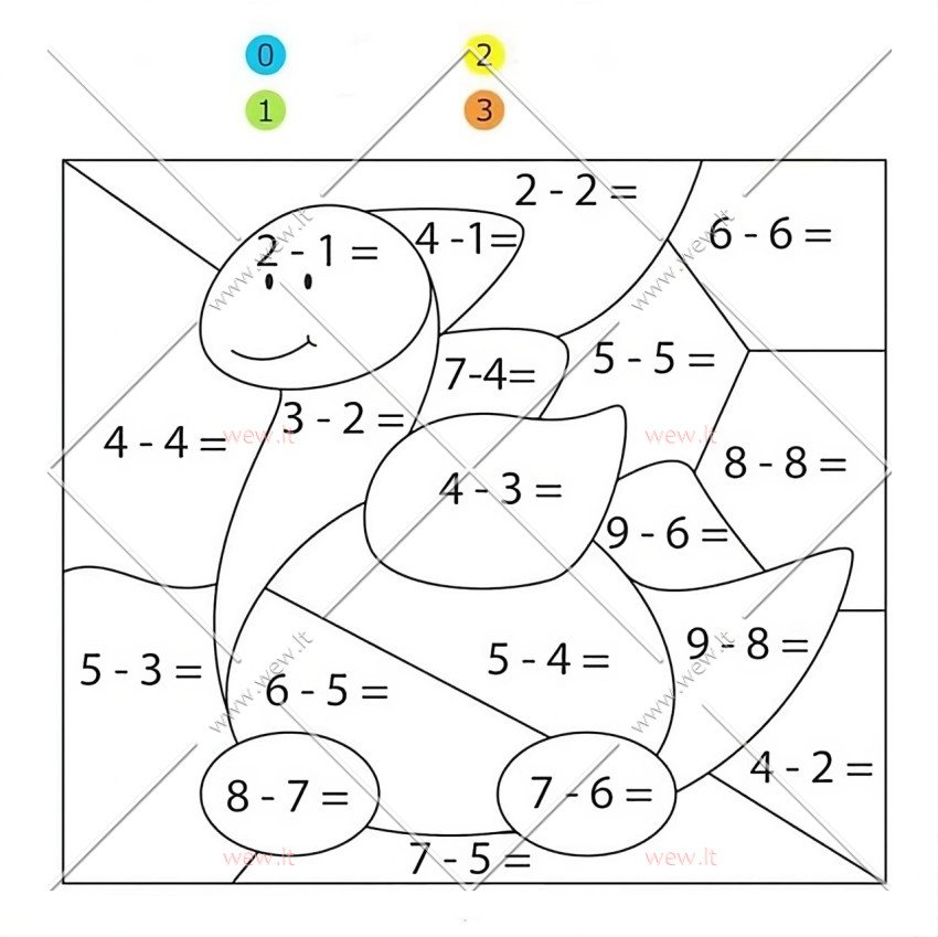 Matematikos užduotis - Drakonas matematikas