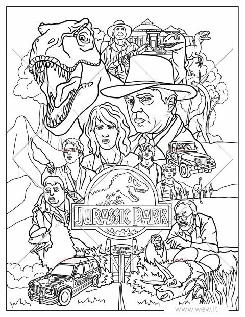 Juros periodo parko plakatas