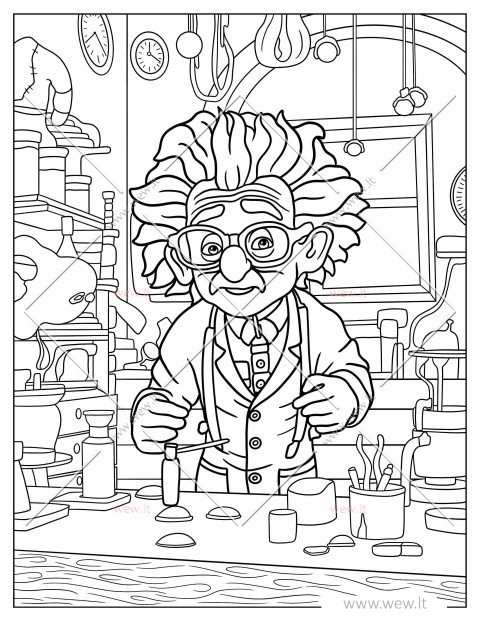 Mokslininko laboratorija - Albertas Einšteinas