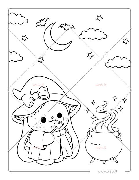 Helovininis burtininkas katinas