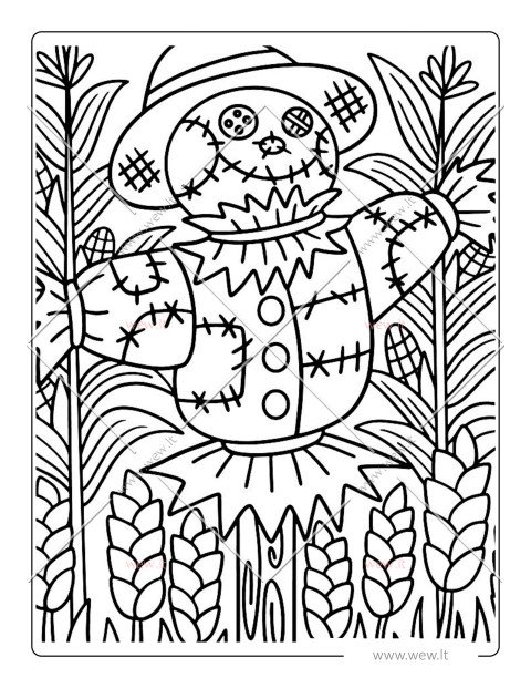 Šypsenos pilna kaliausė spalvinti