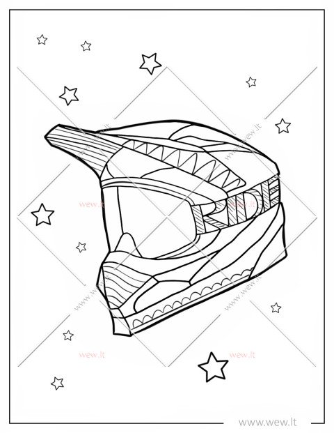 Motociklininko šalmas