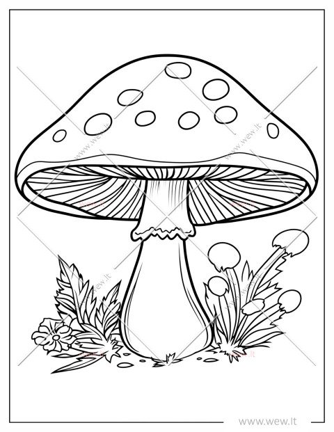 Raudonoji musmirė - nuodingas grybas