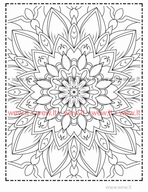 3 Mandala spalvinti