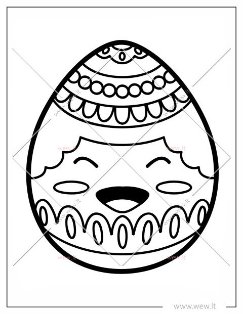 Linksmas margutis spalvinimui