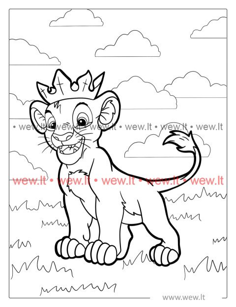 Būsimasis karalius Simba