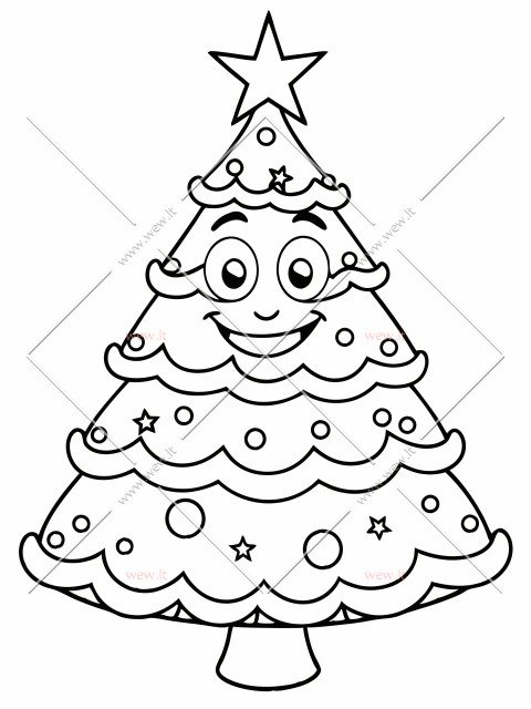 Linksmoji Kalėdų eglutė