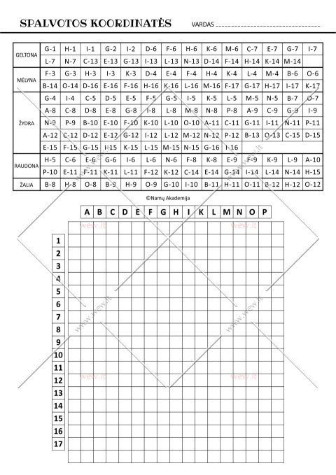 Kalėdinės užduotys - koordinatės