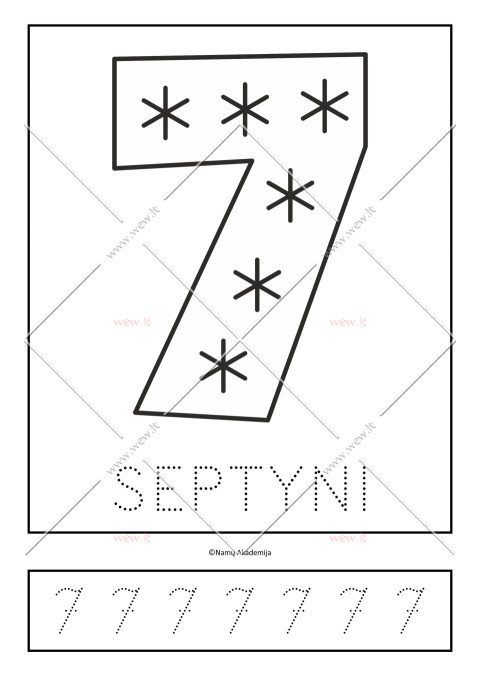 Kalėdiniai skaičiai Nr.7