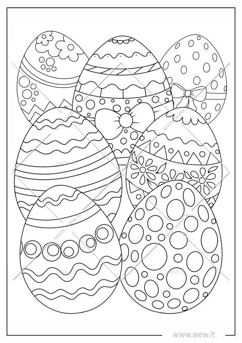 Velykų margučių kolekcija