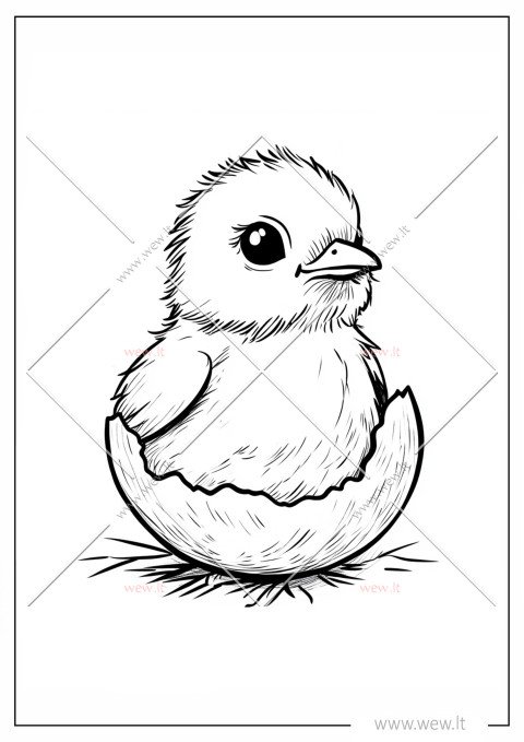 Pavasario simbolis viščiukas