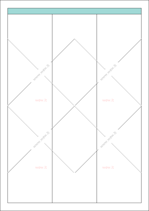 Tuščia 3 stulpelių lentelė